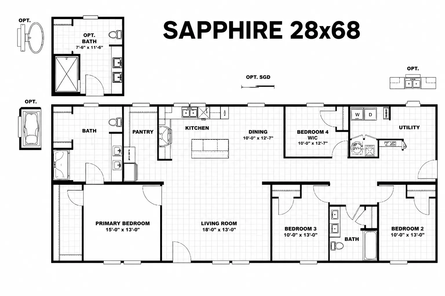 #12 The Sapphire Flooplan