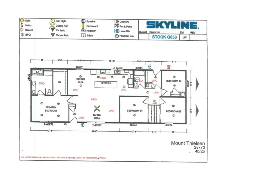Floorplan- Mt Thielsen