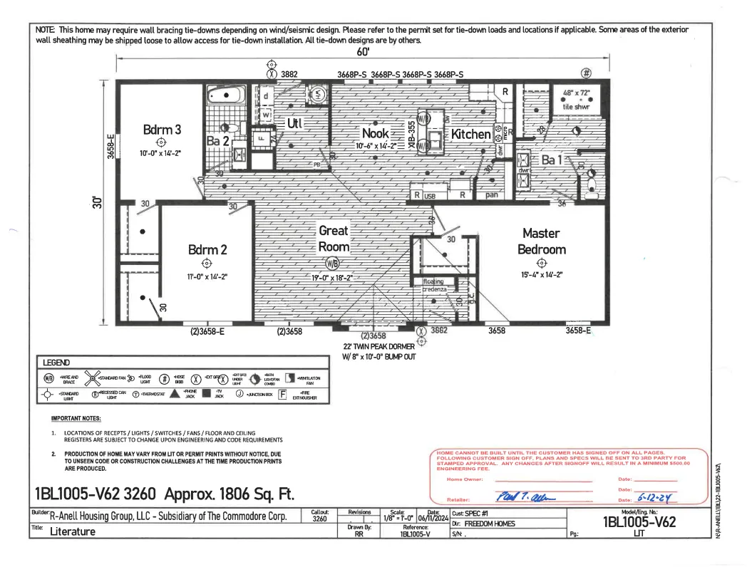 BLUE RIDGEfloorplan image
