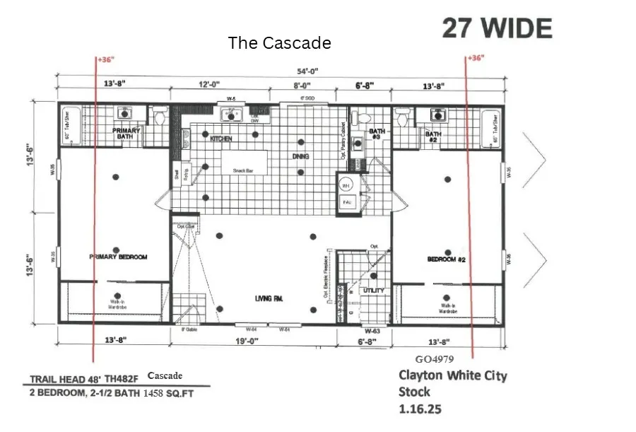 The Cascadefloorplan image
