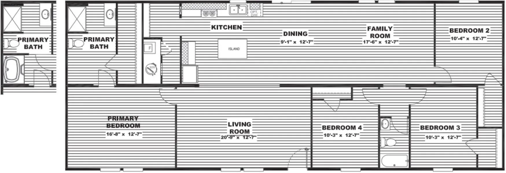 The Sycamore Flooplan