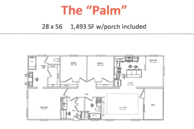 The Palm Flooplan