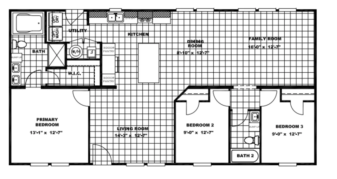 70th Anniversary floorplan image