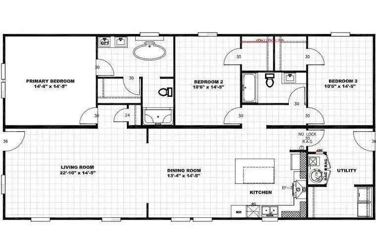 The Pioneer - 120 Unicoi Gate (Lot 38), Madisonvil floorplan image
