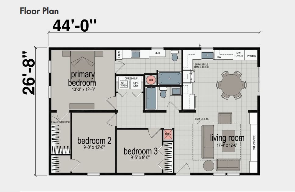 Encore 28 x 44floorplan image