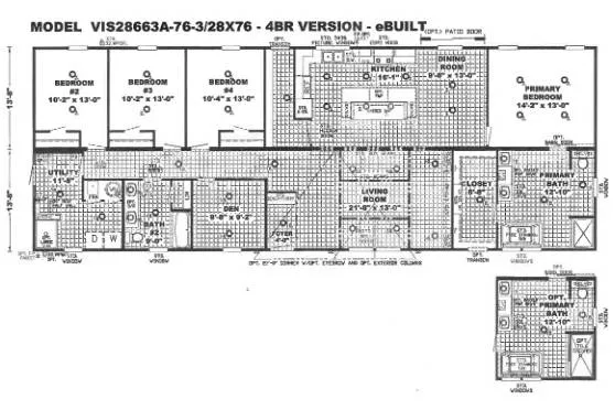 Waves of comfort and class are in the "SHORELINE"floorplan image