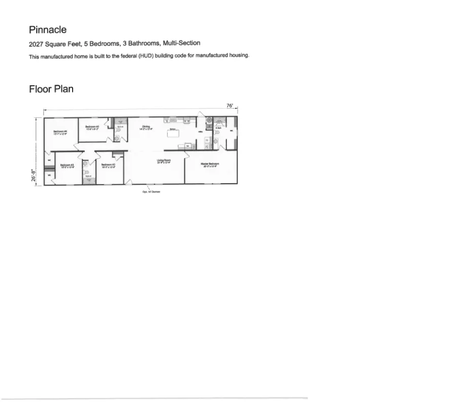 Pinnacle floorplan image
