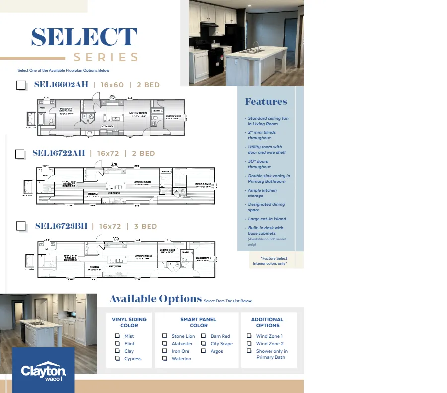 SELECT floorplan image