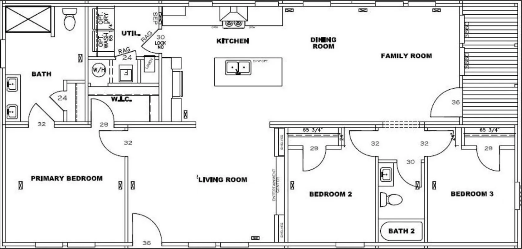 #22 Classic 56D Home Only Price Flooplan