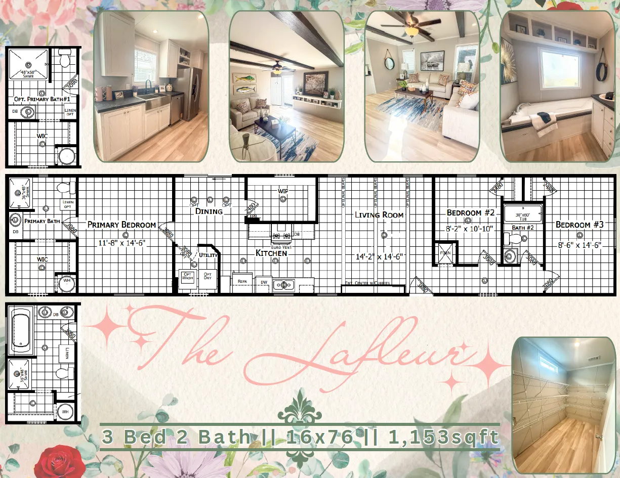 The Lafleur: Southern Comfort Styled Right Flooplan