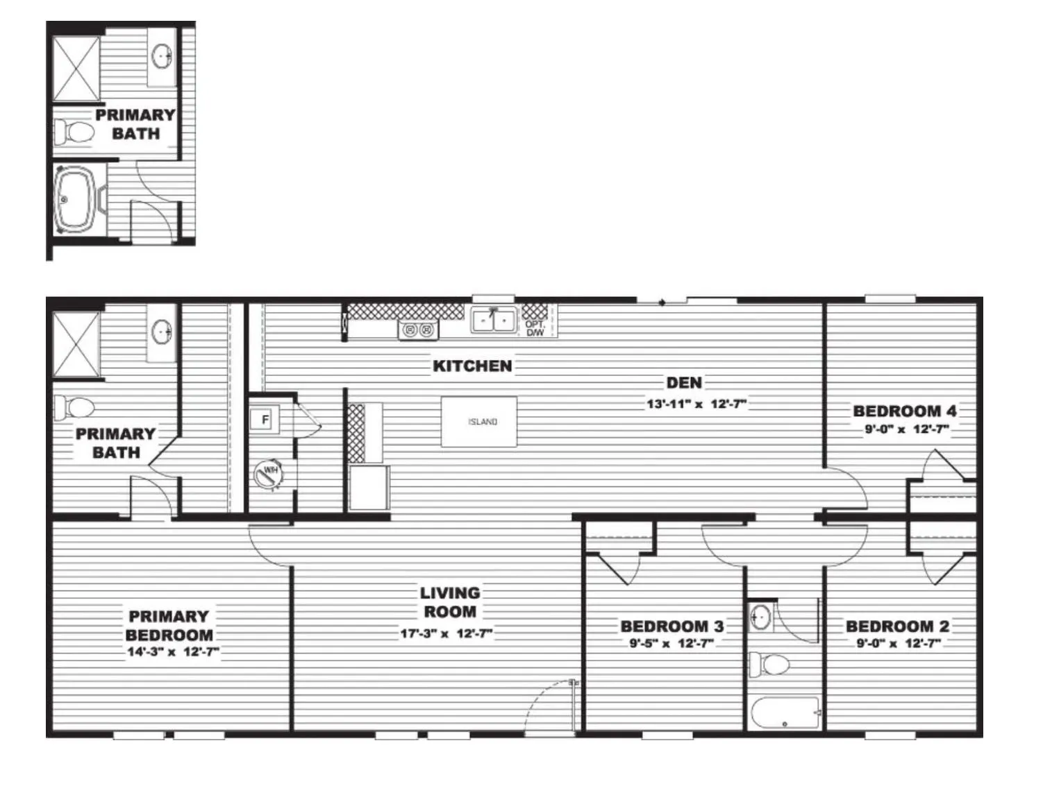 The Mossy OAK Flooplan