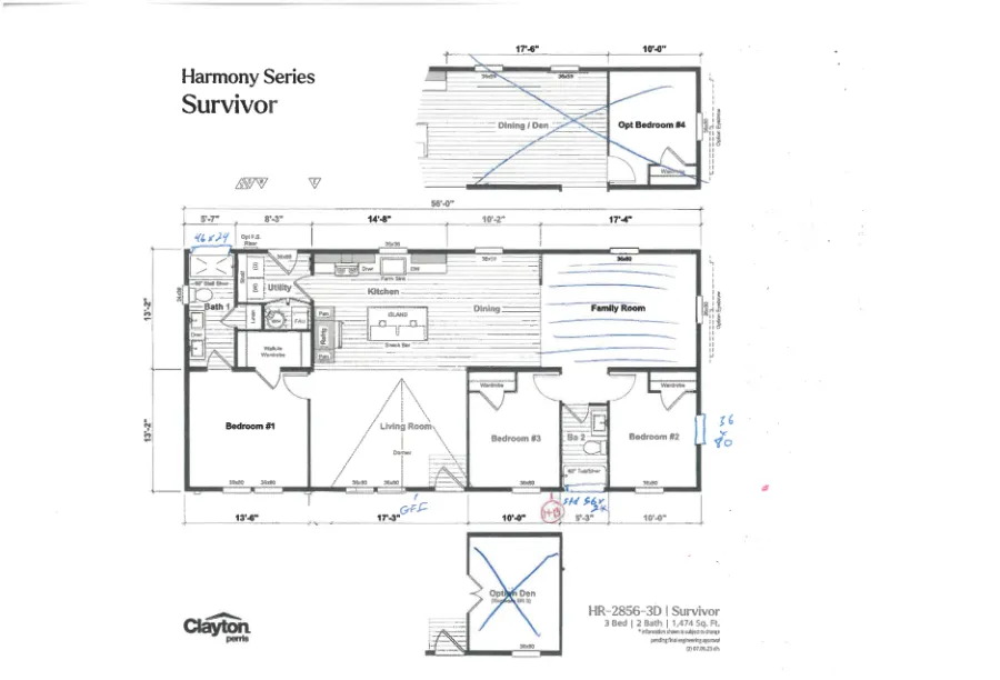 The Harmony Display Model Flooplan