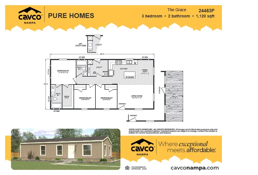 The Grace floorplan image