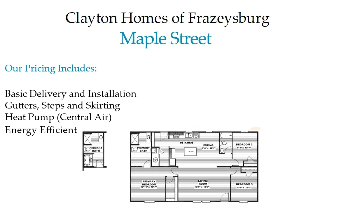 The Maple Street Flooplan