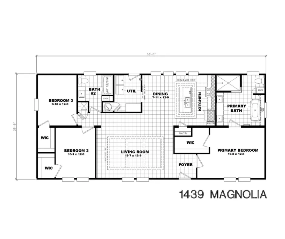 Magnolia Land Home Package  Flooplan
