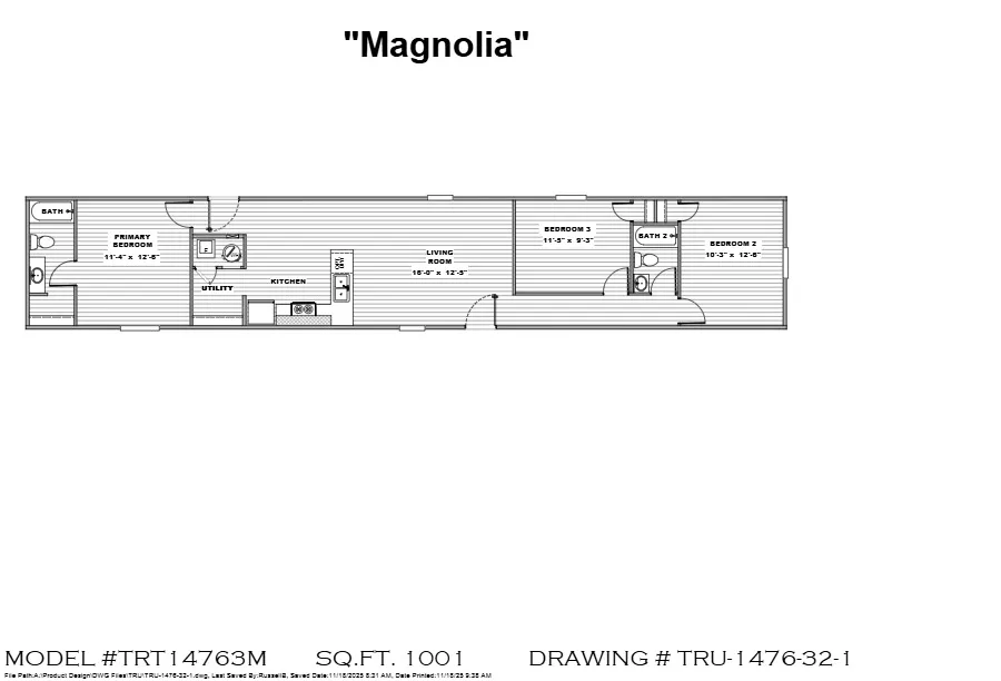36TRT14763MH26 Flooplan