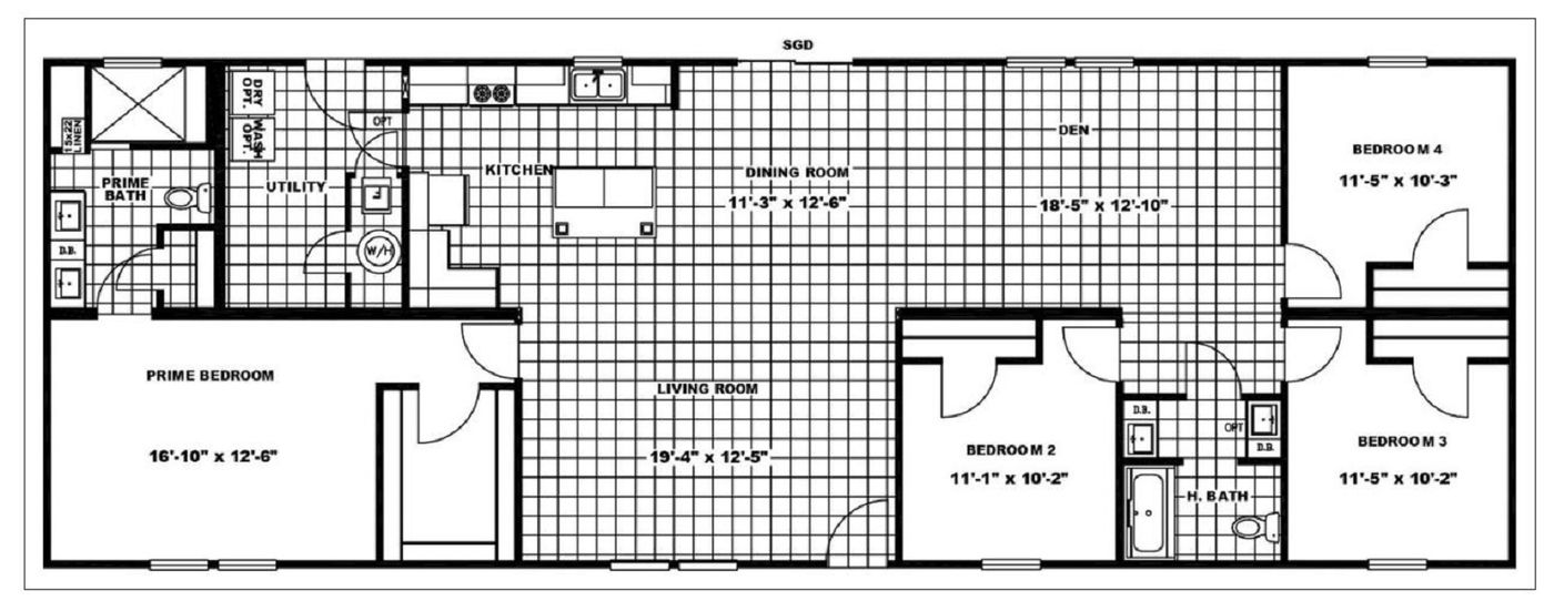 The Ashland Home NEW ARRIVAL SPECIAL!!!floorplan image