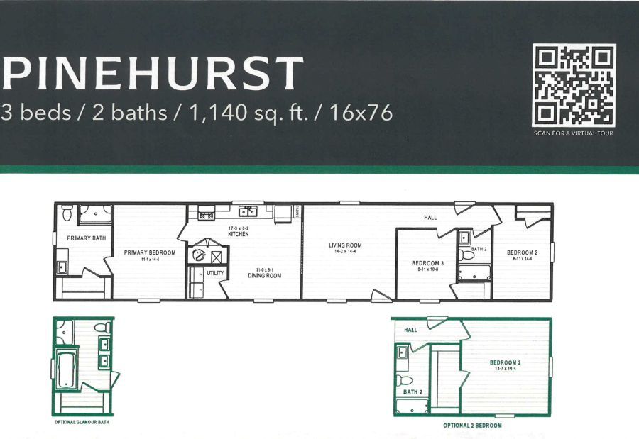 THE PINEHURSTfloorplan image