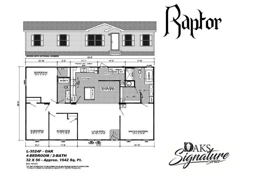 RAPTOR CLASSICfloorplan image