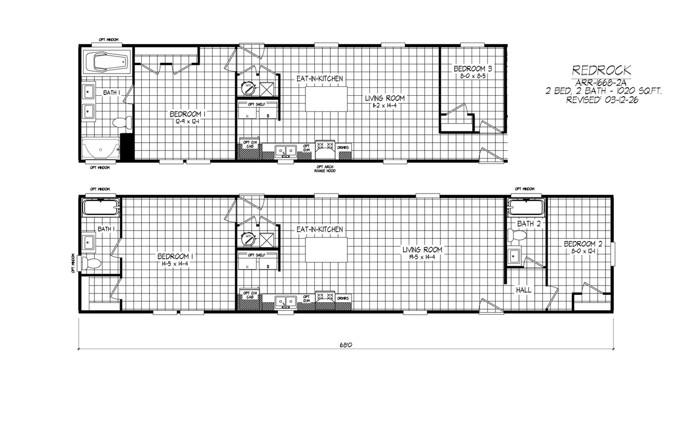 The Redrockfloorplan image