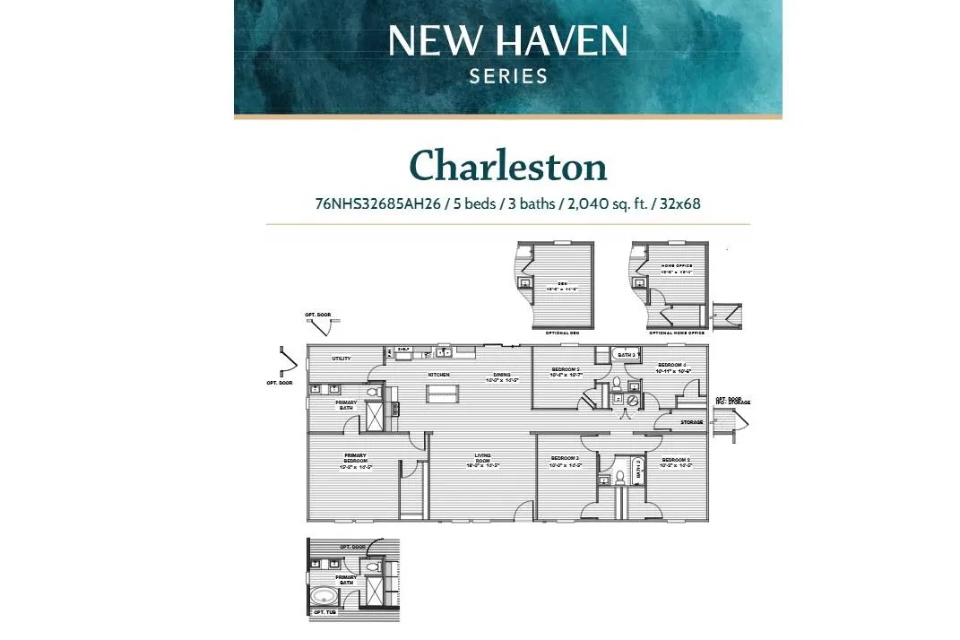 THE CHARLESTON floorplan image