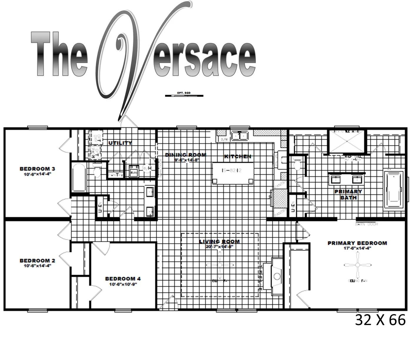 The Versace - With Furniture & Decor! !wow! Flooplan