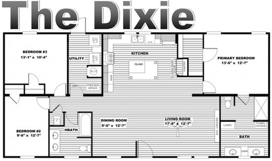 The Dixie - LOT Model W/furniture
