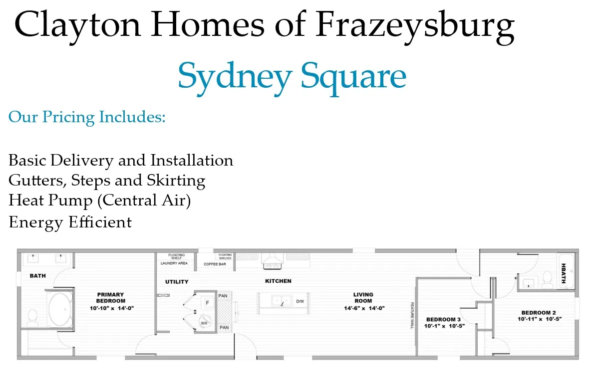 The Sydney Square Flooplan