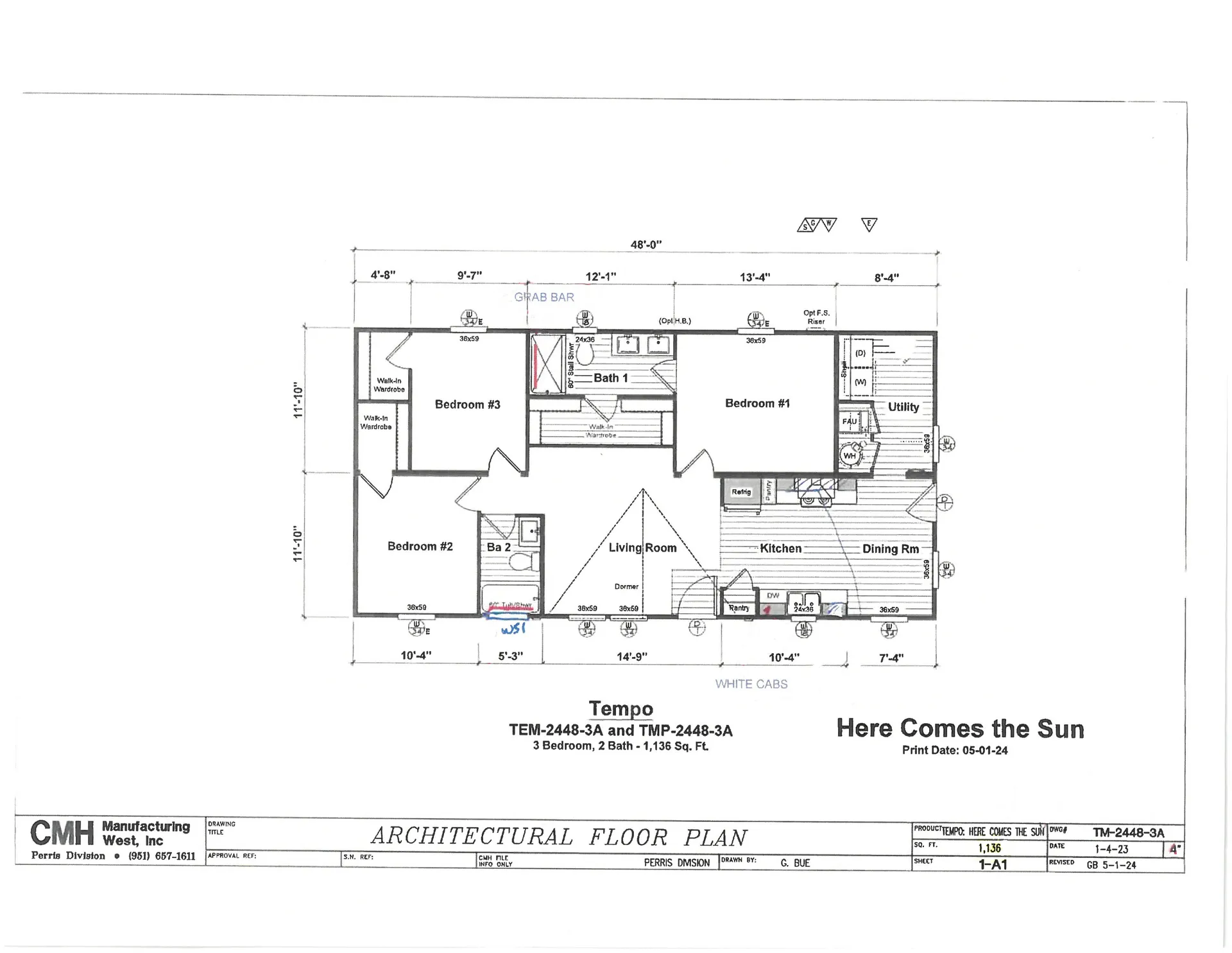 138 Coronado Circle MHP Flooplan