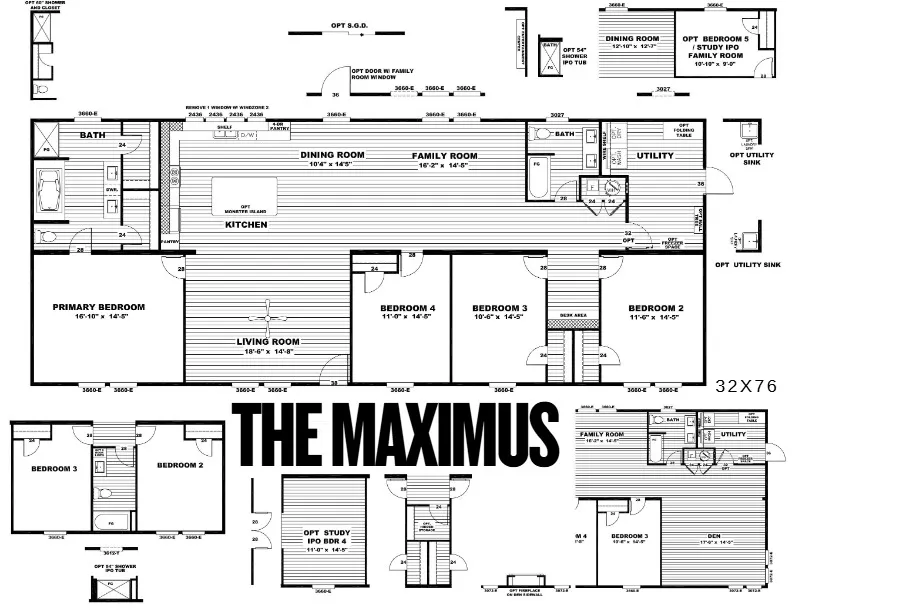 The Maximus- Price Includes Delivery | SET | A/C Flooplan