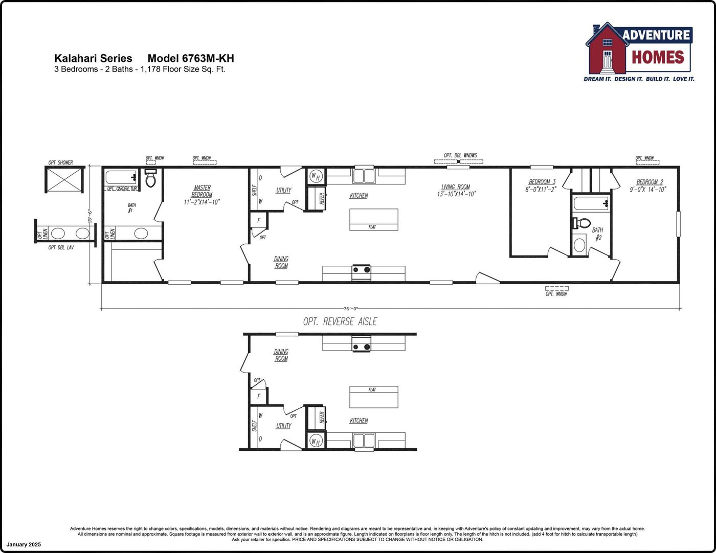 The Kali delivered set footers AC/HPfloorplan image