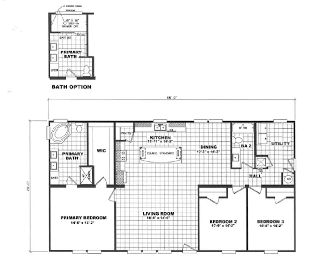 The Waterway - Must SEE 32 Wide With 9FT Ceilings Flooplan