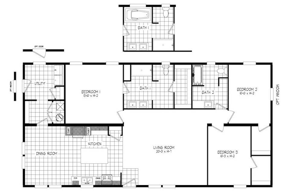 Desert Living with Beautiful Viewsfloorplan image
