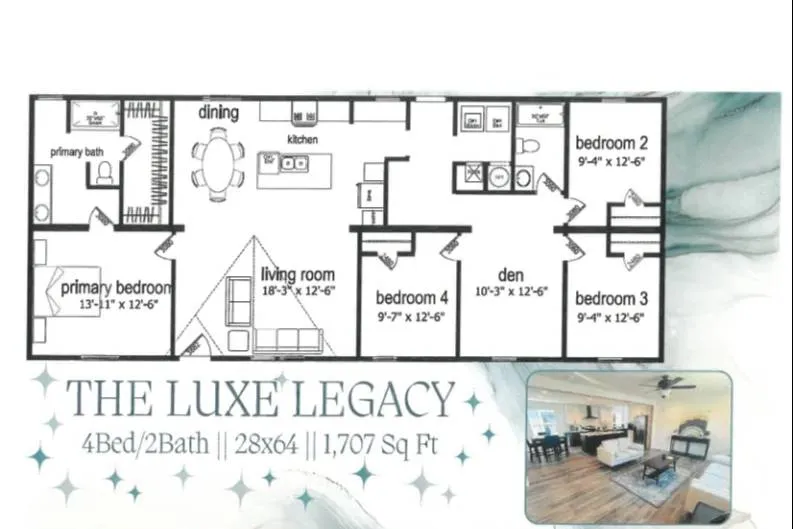 The Luxe Legacy floorplan image