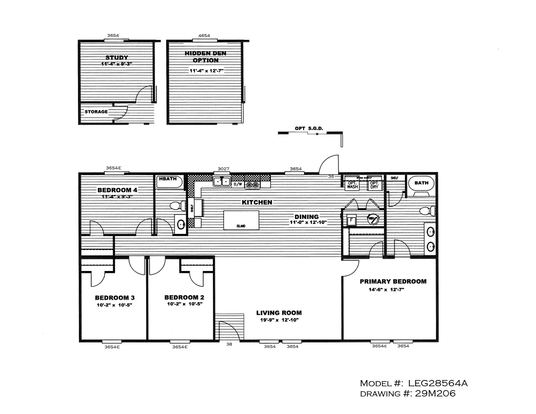 Move In Ready 4 bedroom - Spring Lake Neighborhoodfloorplan image