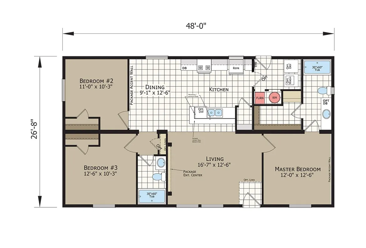 HCDW4483B Flooplan