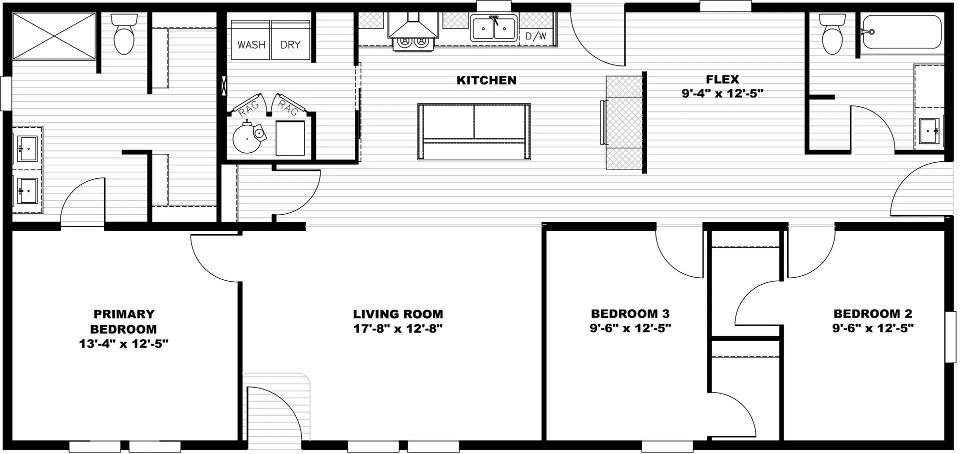Let It Be 3/2 Ready To Move IN! Flooplan