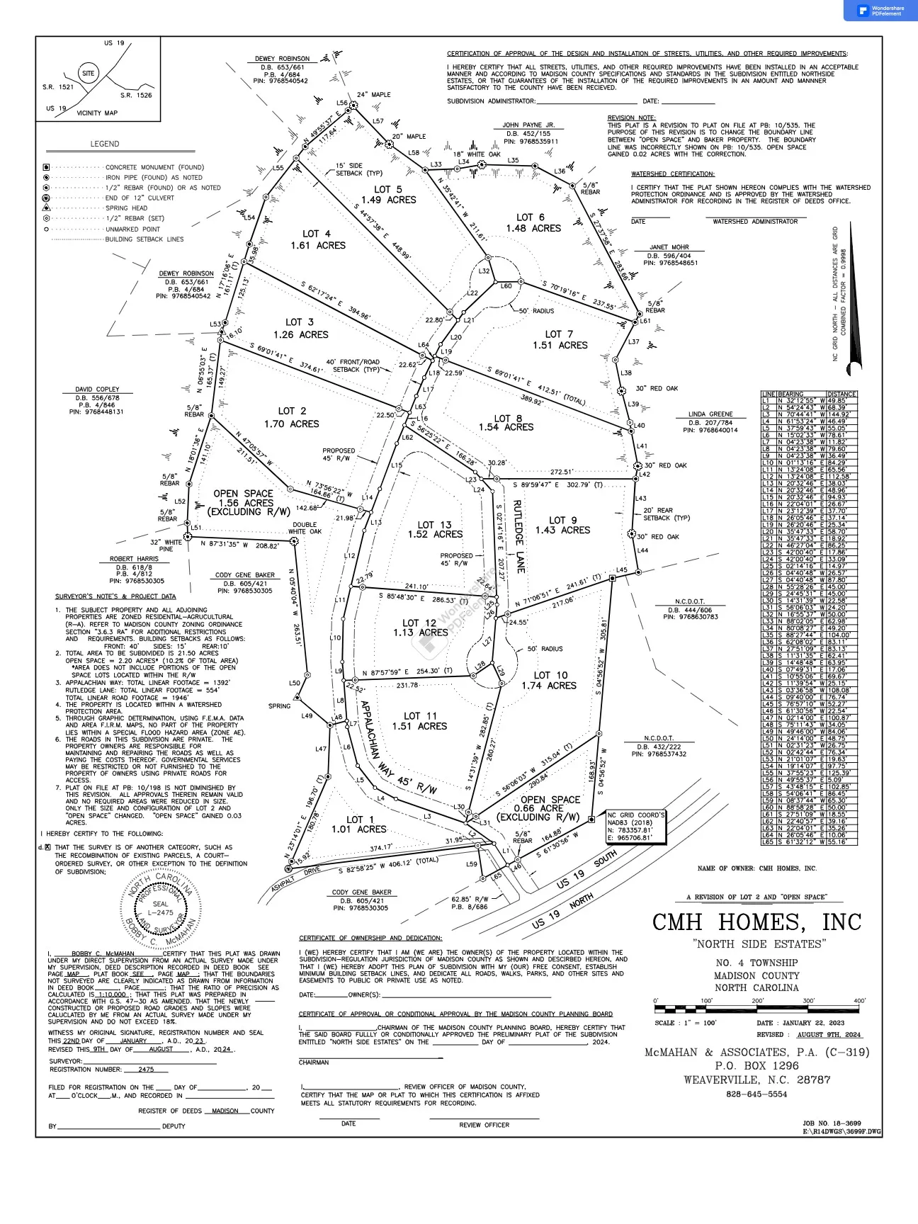 Northside Estates Lot 12 - TBD Rutledge Lane MARS HILL, NC 28754 Flooplan