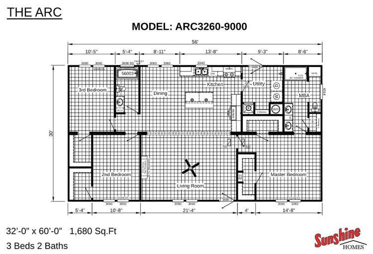 "Daytona"-TWO Master Closets! Huge Bedrooms! 