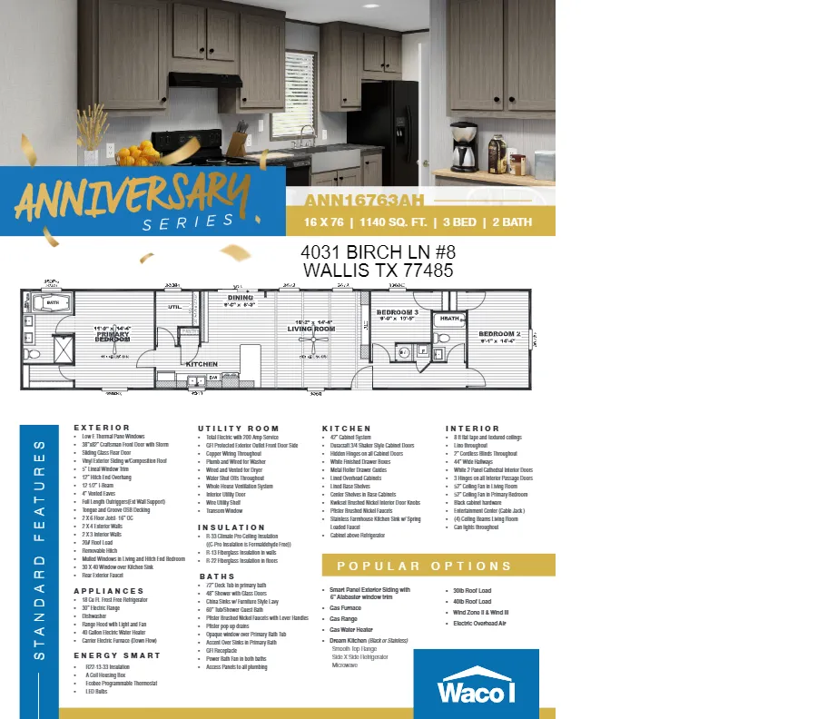 Anniversary - Move IN Ready Flooplan