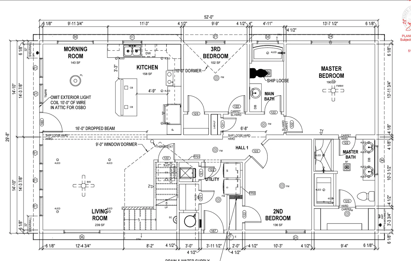 Two Story Modular Mansion! Open Upper Floor!floorplan image
