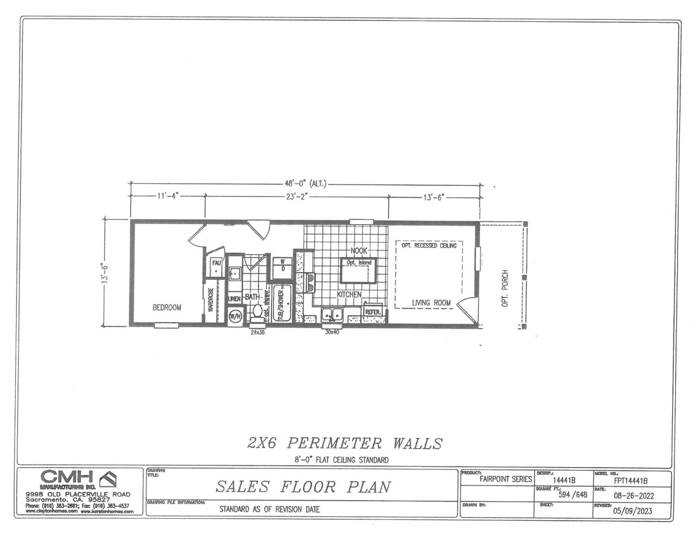FAIRPOINT 1448Bfloorplan image