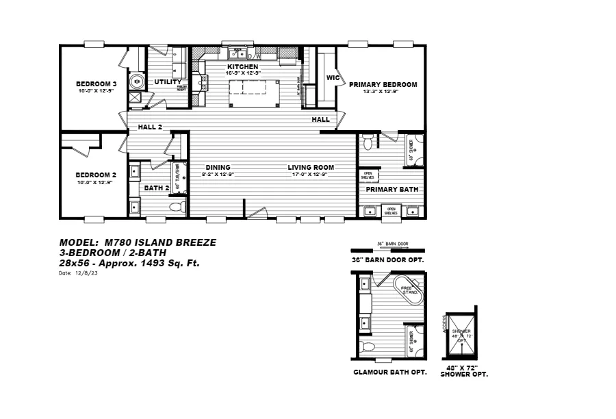 The Hiddenite floorplan image