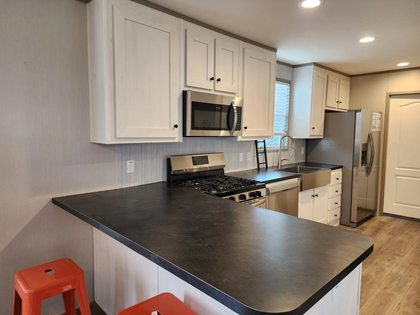 Extra counter space in the kitchen
