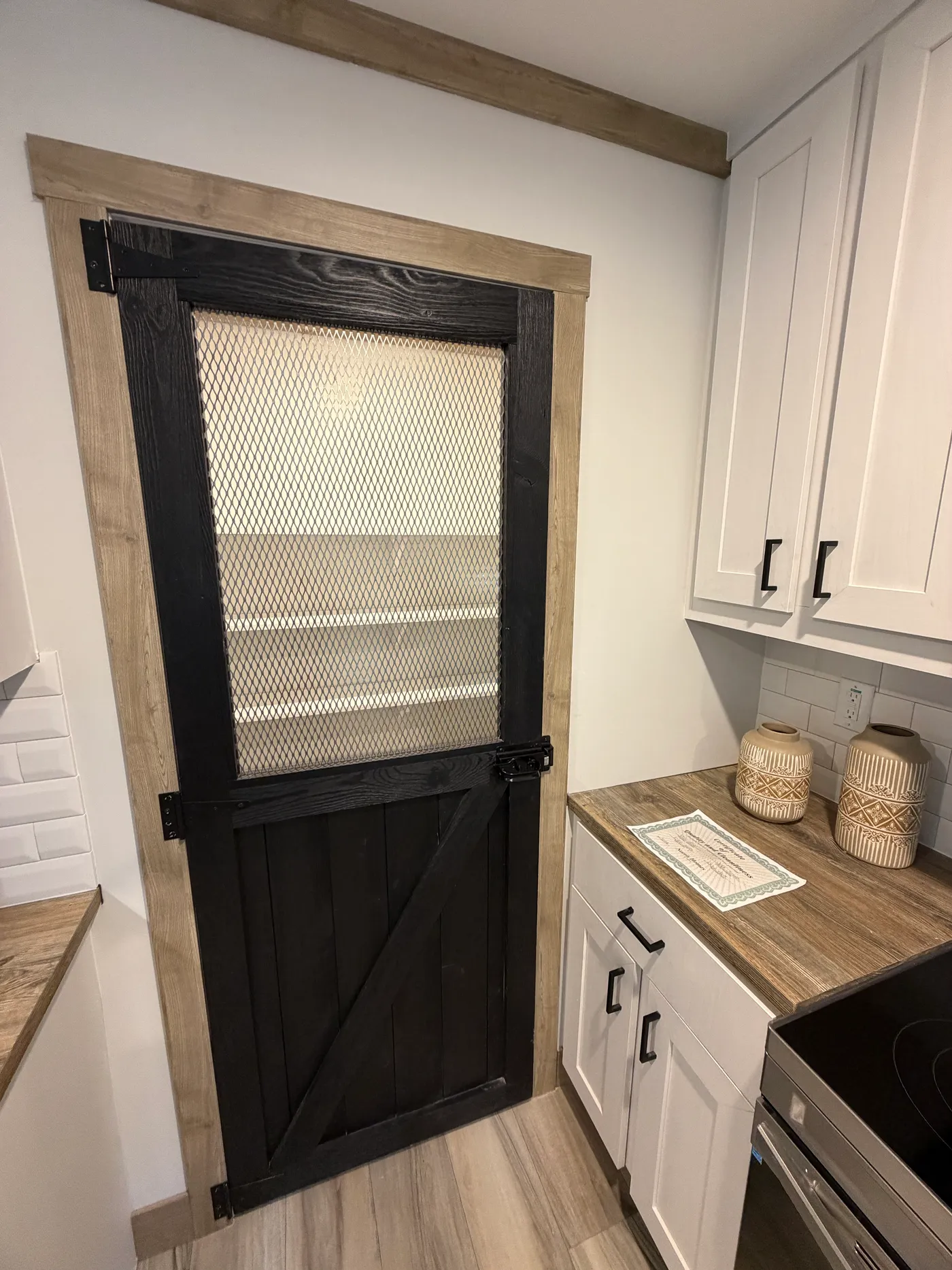 Pantry- Farm Style Door