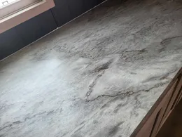 Gorgeous Gold veining throughout the countertop