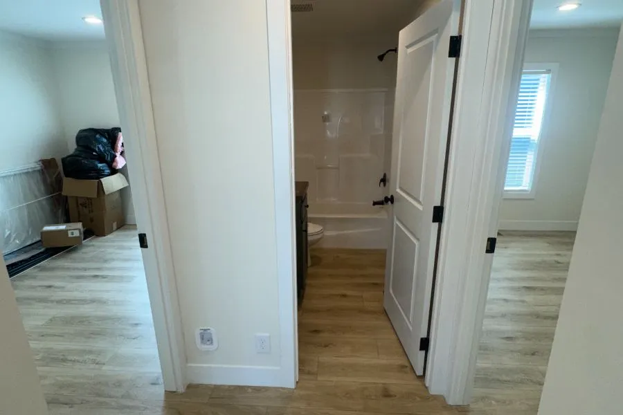 2nd bathroom off den area - between BR2 and BR3