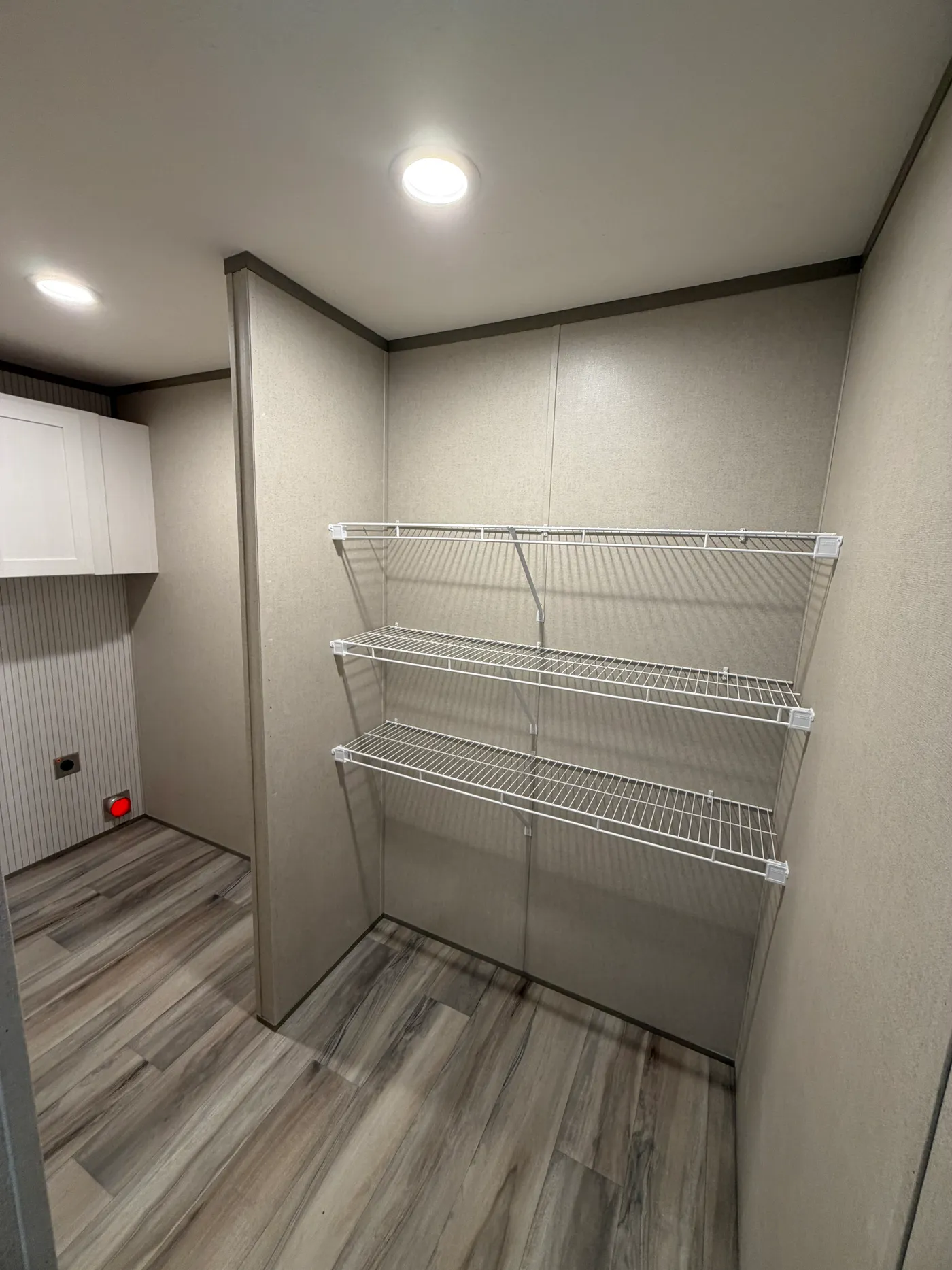 Hidden Pantry and Laundry Room