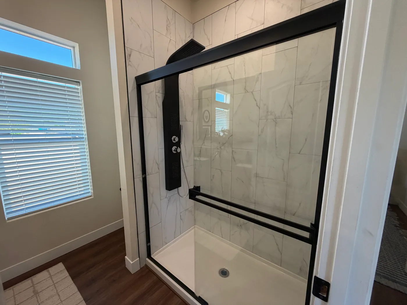 Luxury Feel in this Walk-in Shower
