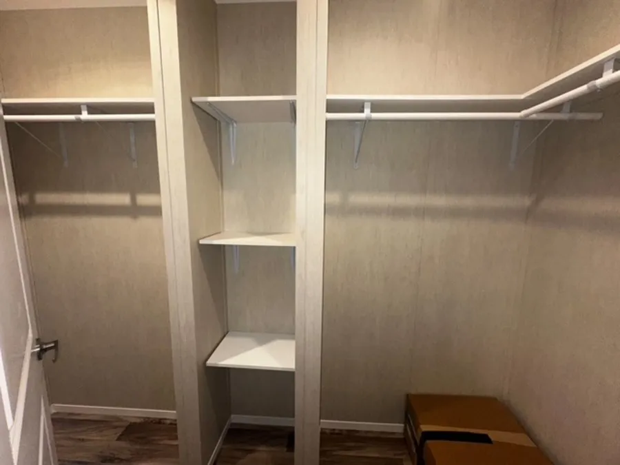 spacious closet